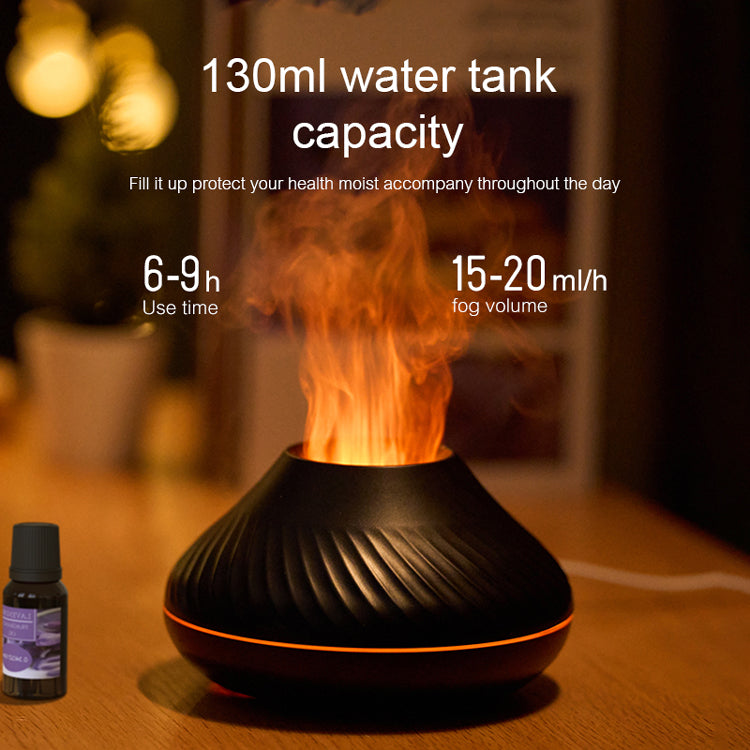RGB Flame Aroma Diffuser Humidifier