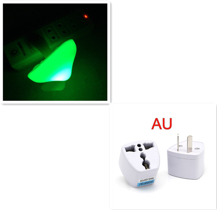 LED Mushroom Wall Night Socket Lamp
