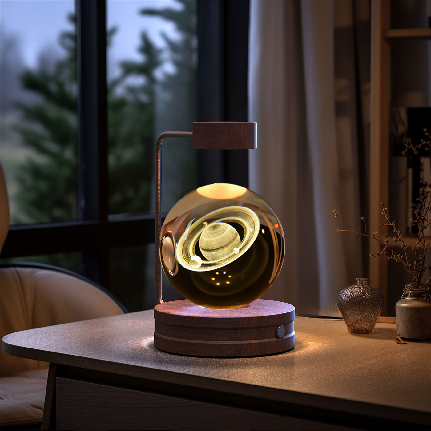 Crystal Ball Dinosaur LED Night Light