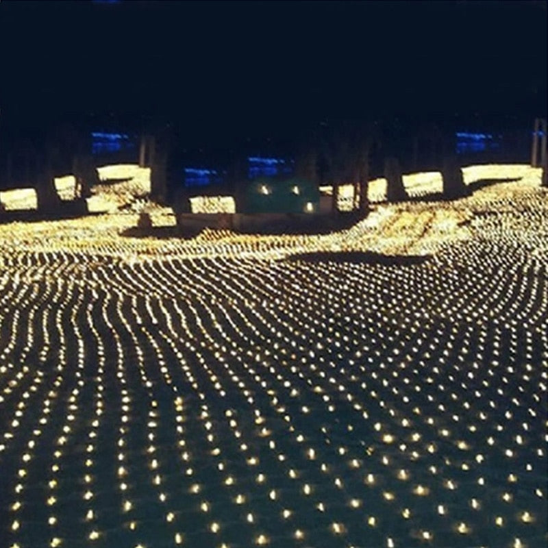 Christmas LED Fishnet String Lights