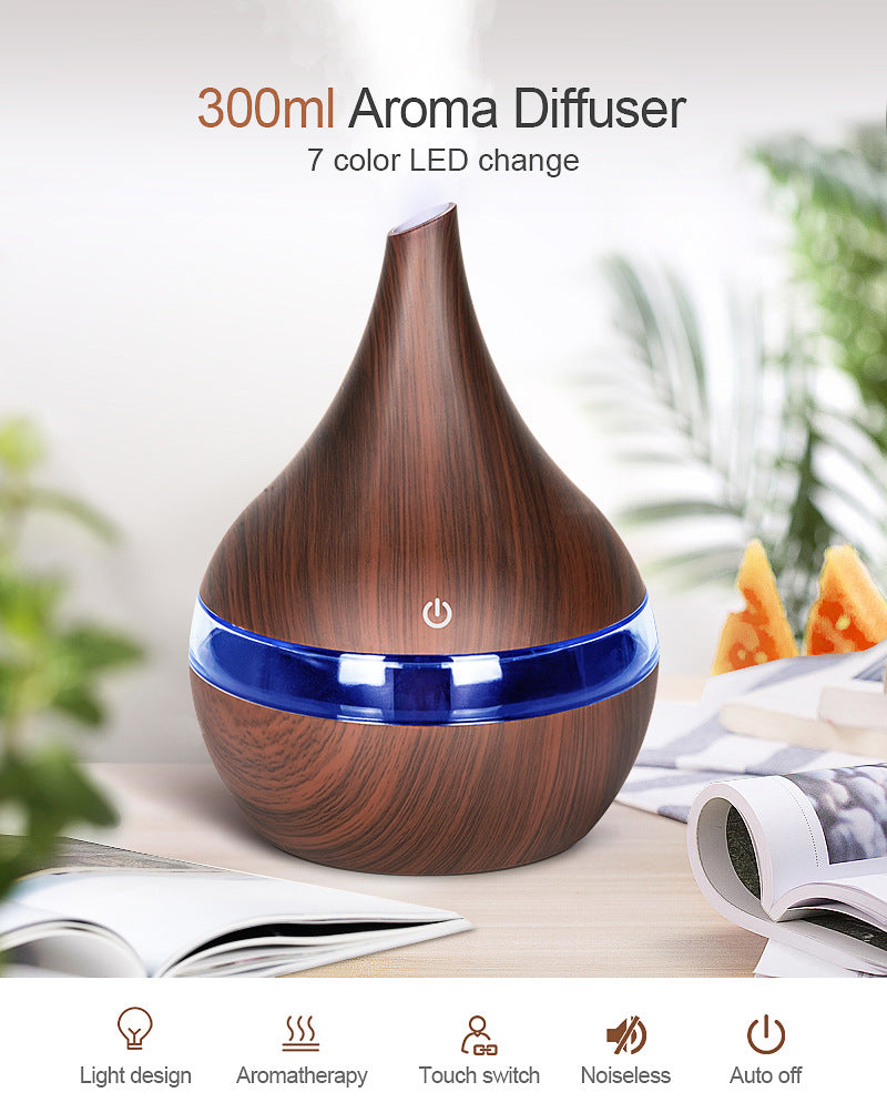 LED Aromatherapy Essential Oil Diffuser