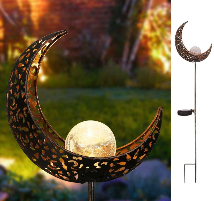 Solar Flame Effect Garden Lamp