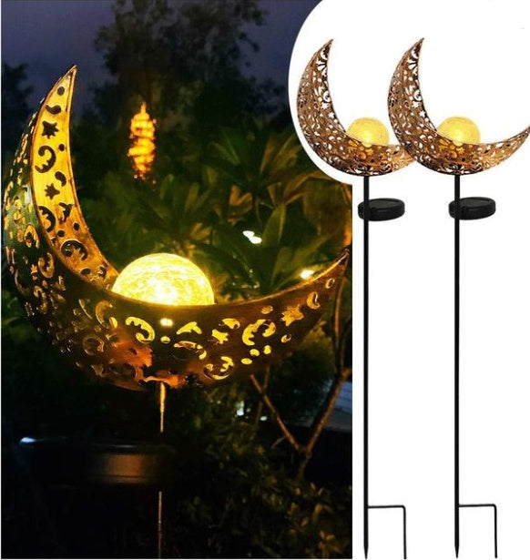 Solar Flame Effect Garden Lamp