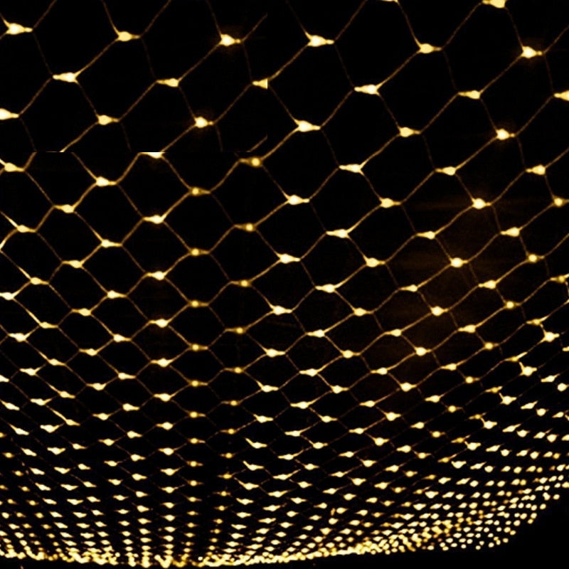 Christmas LED Fishnet String Lights