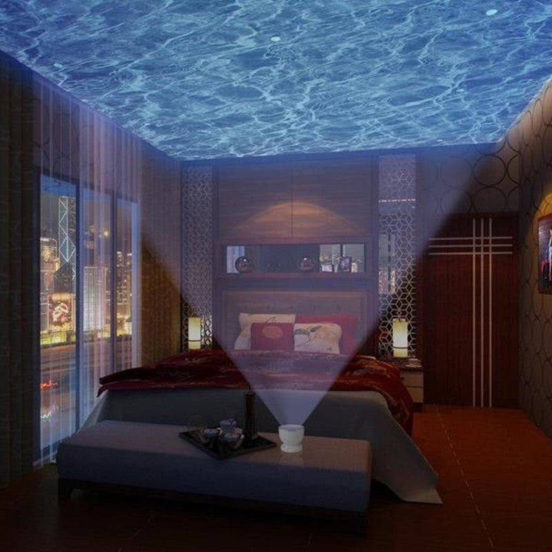 Ocean Wave LED Projector Night Light