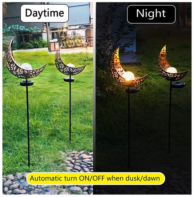Solar Flame Effect Garden Lamp