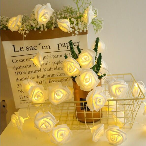 LED Rose Flower Decorative Lights