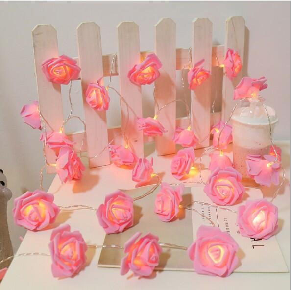 LED Rose Flower Decorative Lights