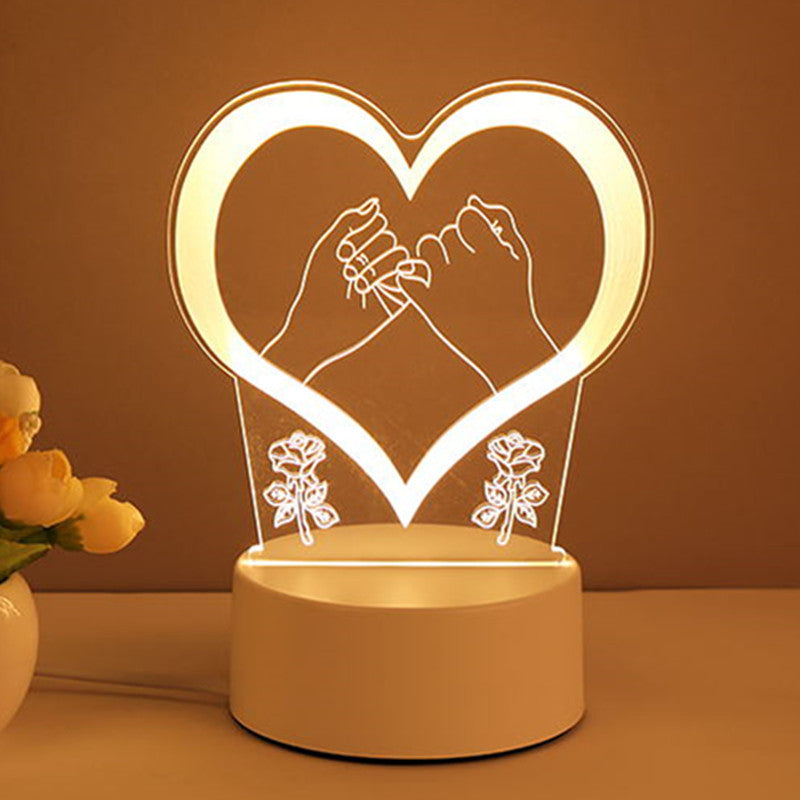 3D Acrylic LED USB Neon Night Light