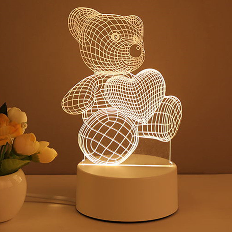 3D Acrylic LED USB Neon Night Light