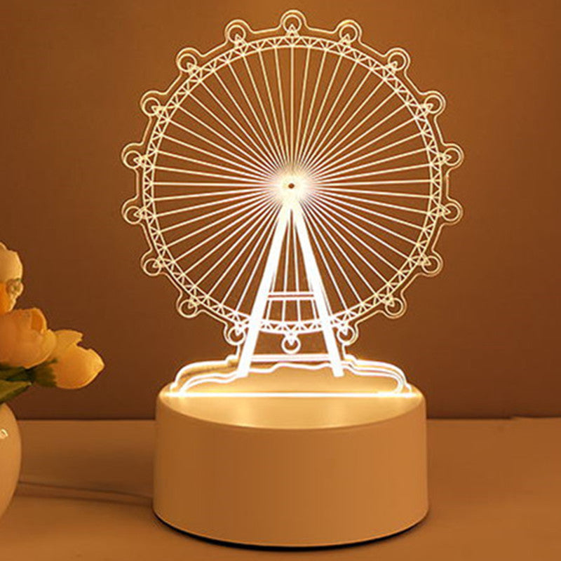 3D Acrylic LED USB Neon Night Light