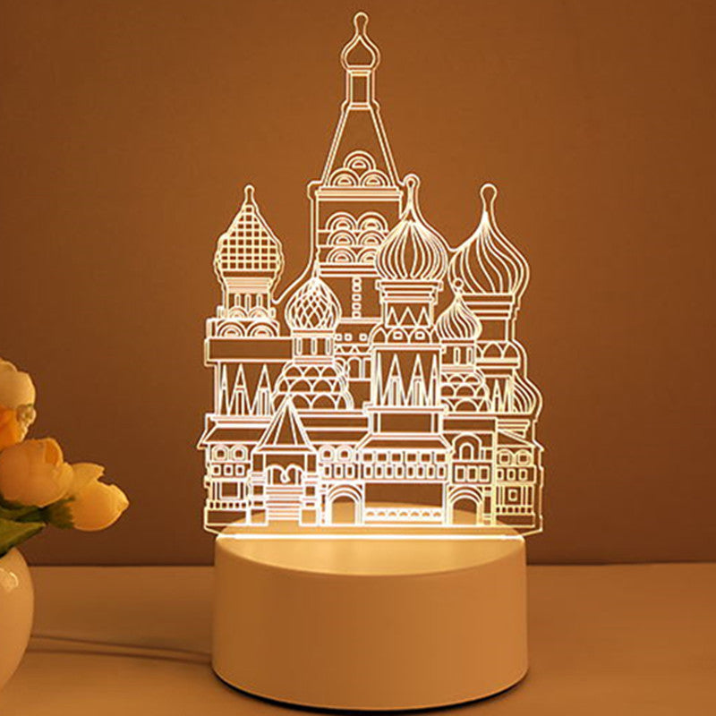 3D Acrylic LED USB Neon Night Light