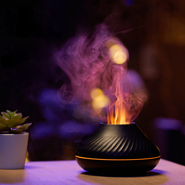 RGB Flame Aroma Diffuser Humidifier