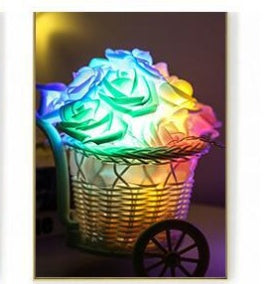 LED Rose Flower Decorative Lights