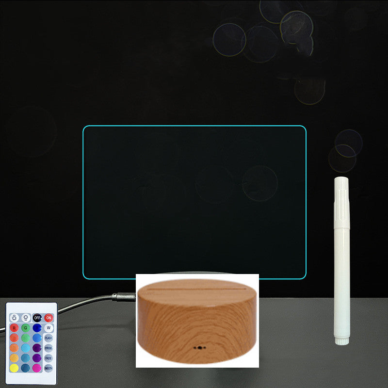 3D Acrylic LED Message Board Lamp