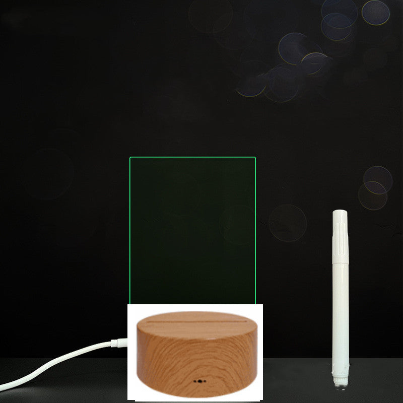 3D Acrylic LED Message Board Lamp