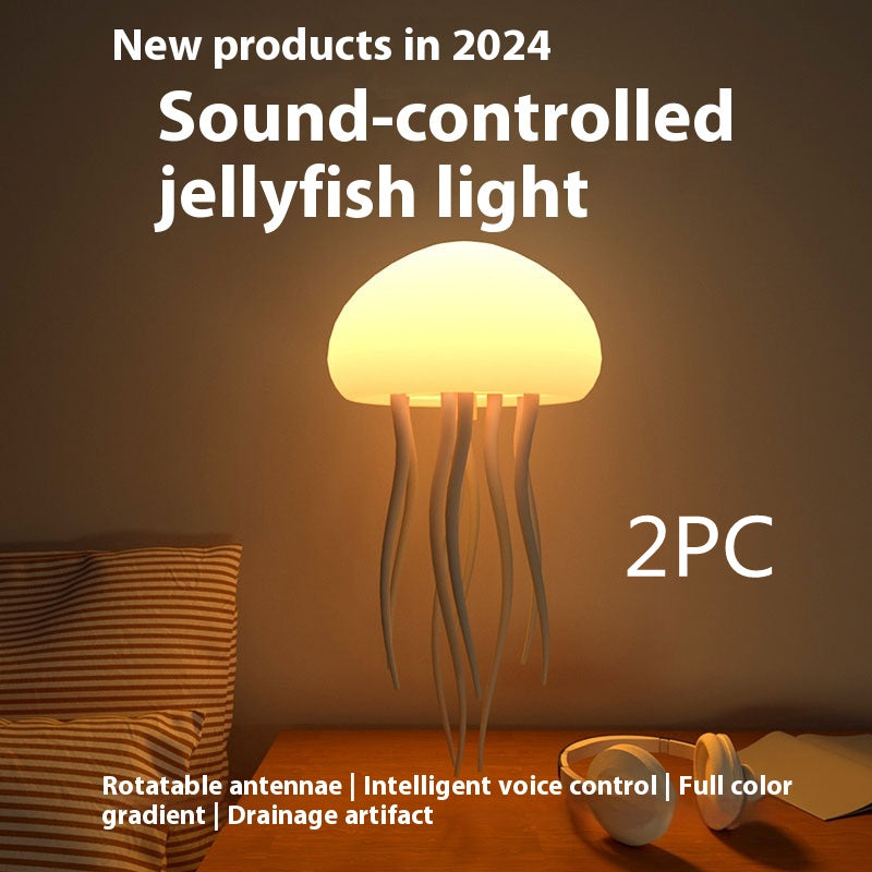 LED Jellyfish Mood Lamp Night Light