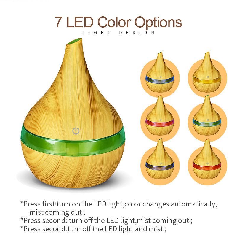 LED Aromatherapy Essential Oil Diffuser