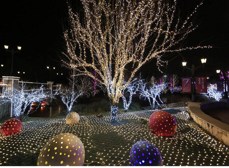 Christmas LED Fishnet String Lights