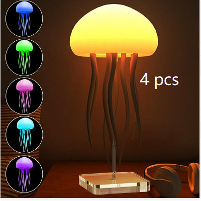 LED Jellyfish Mood Lamp Night Light