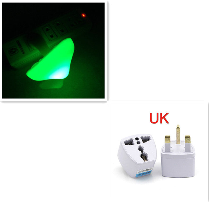 LED Mushroom Wall Night Socket Lamp