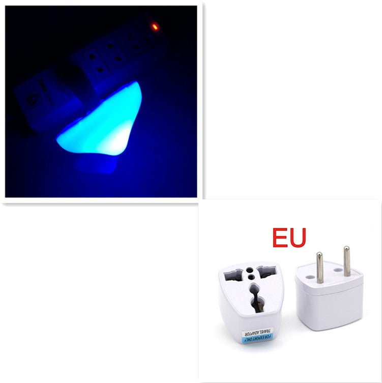 LED Mushroom Wall Night Socket Lamp