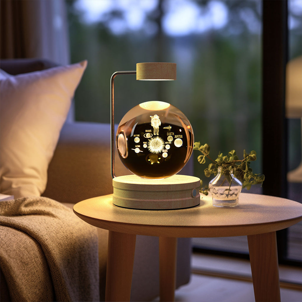Crystal Ball Dinosaur LED Night Light