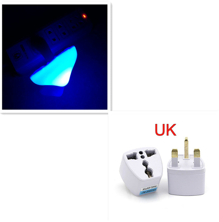 LED Mushroom Wall Night Socket Lamp