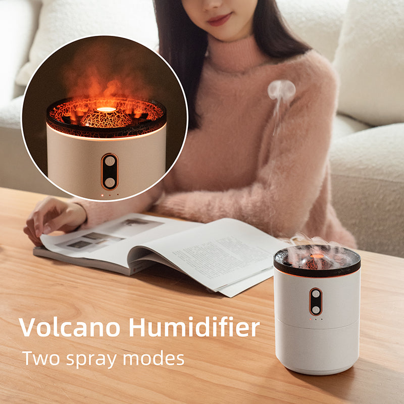 Volcanic Flame Aroma Diffuser Lamp