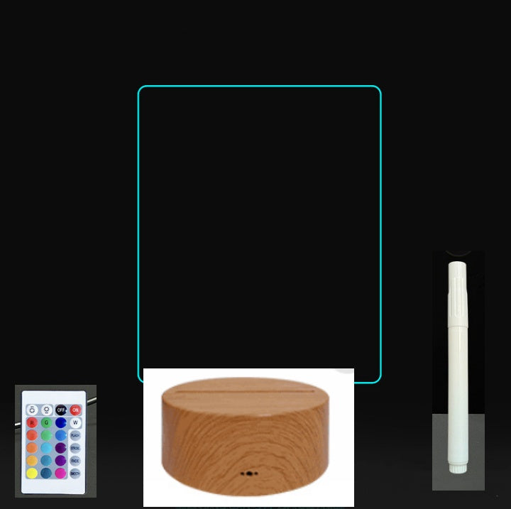 3D Acrylic LED Message Board Lamp