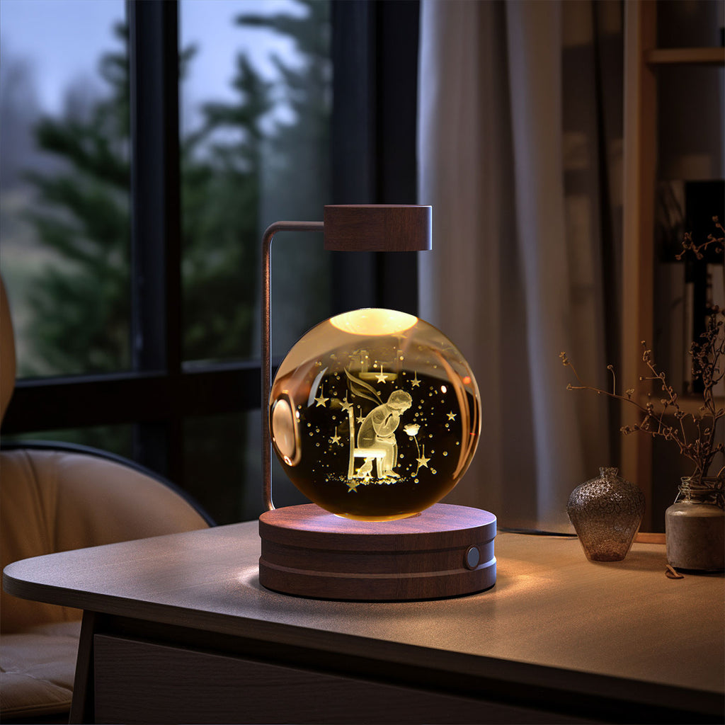 Crystal Ball Dinosaur LED Night Light