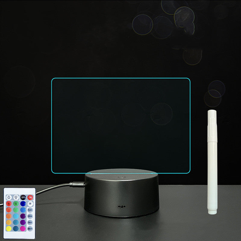 3D Acrylic LED Message Board Lamp