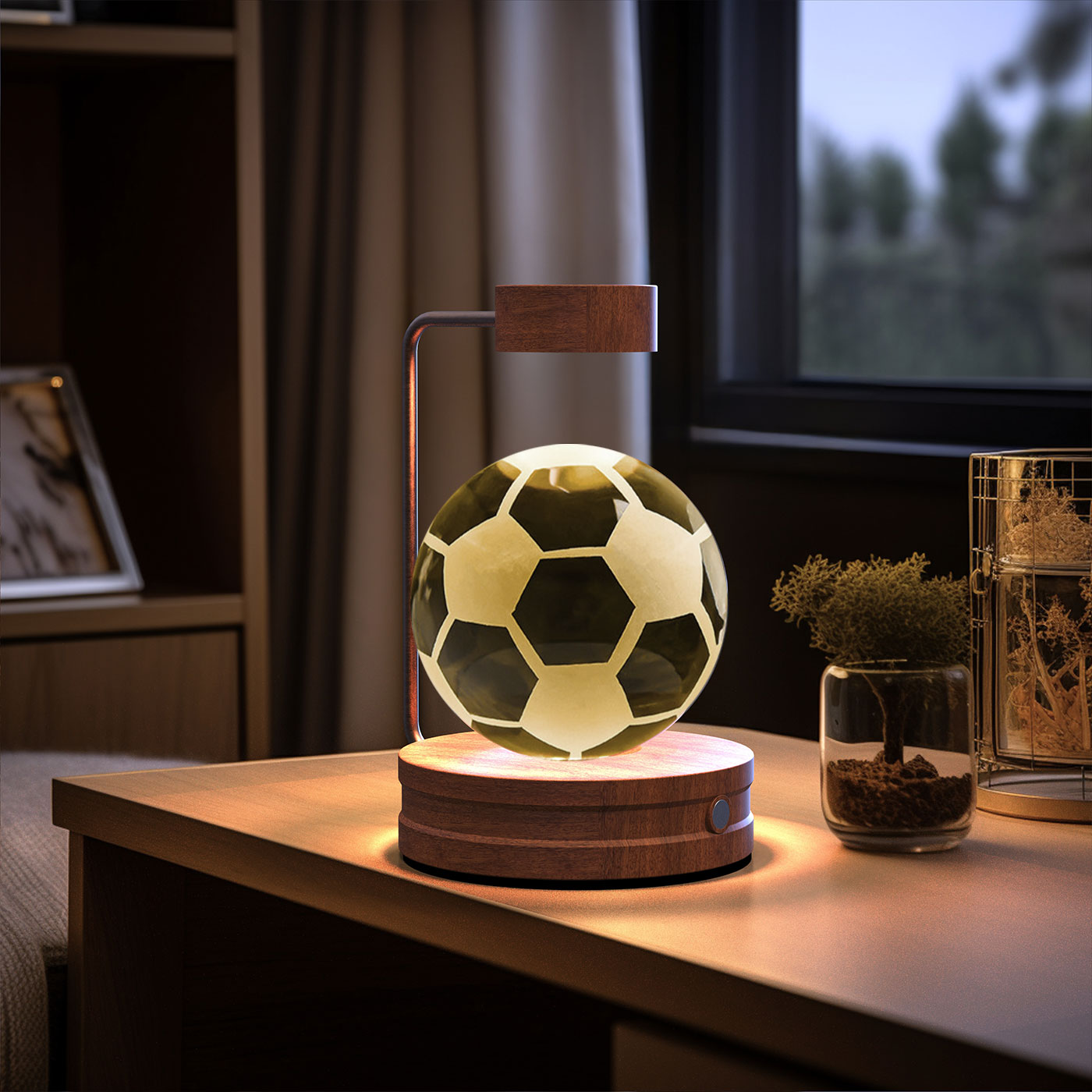 Crystal Ball Dinosaur LED Night Light