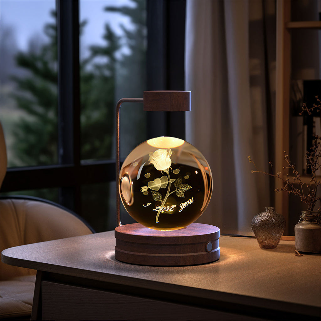 Crystal Ball Dinosaur LED Night Light