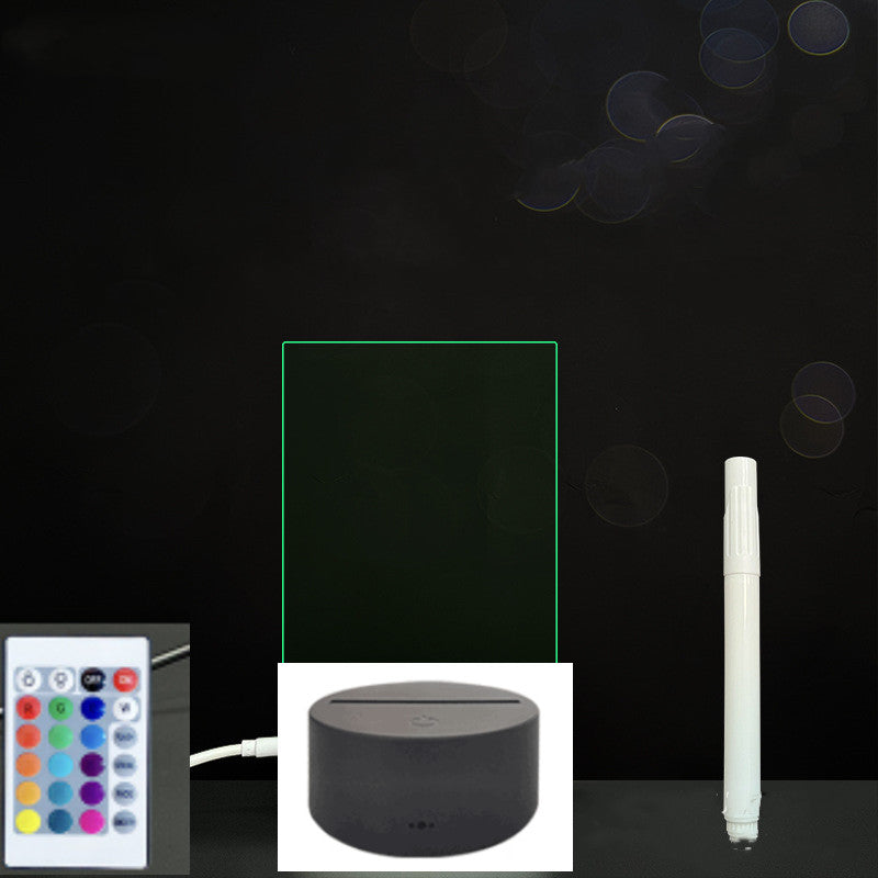 3D Acrylic LED Message Board Lamp