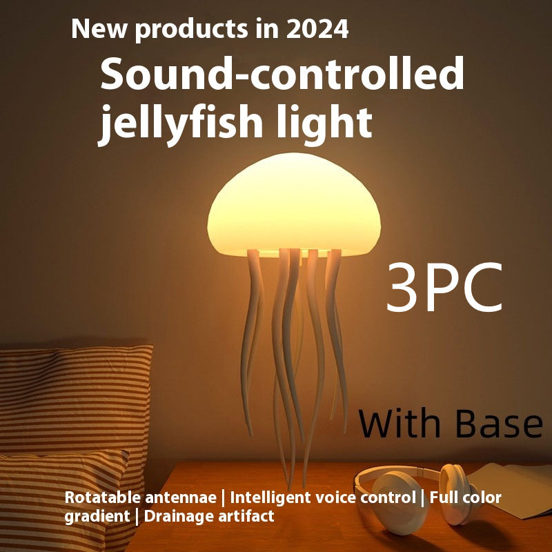 LED Jellyfish Mood Lamp Night Light