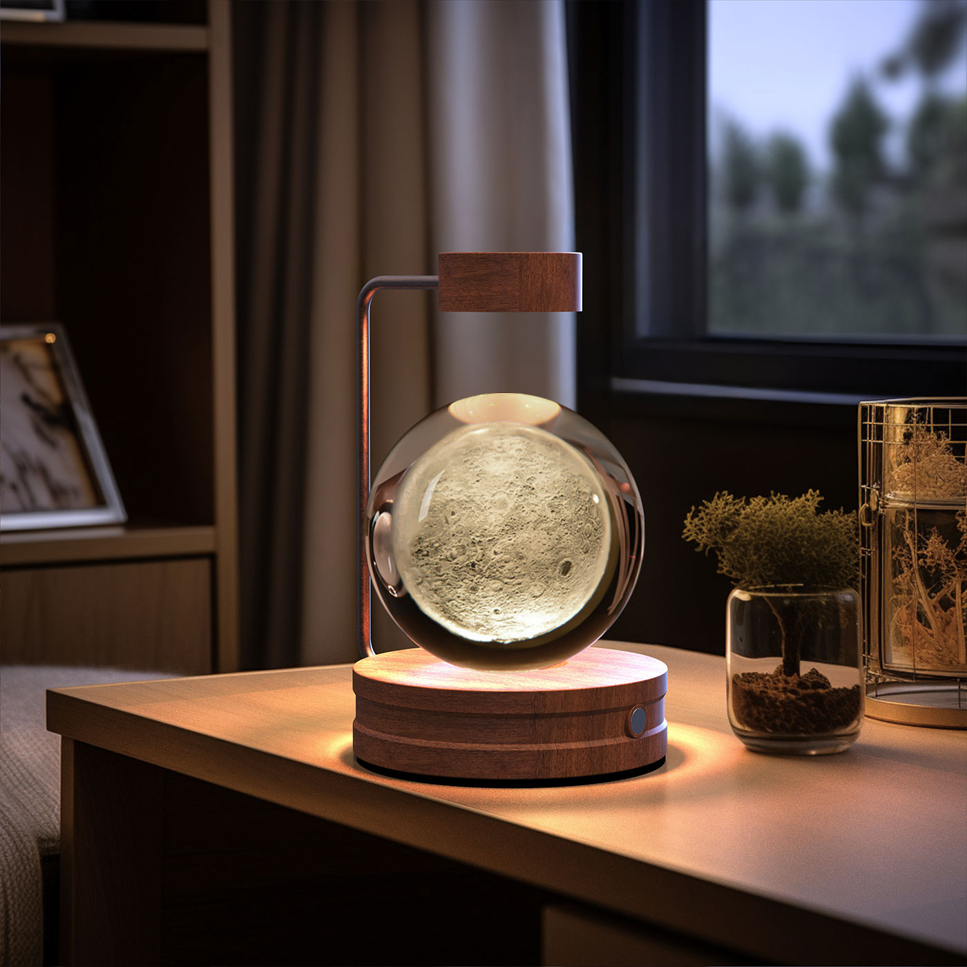 Crystal Ball Dinosaur LED Night Light