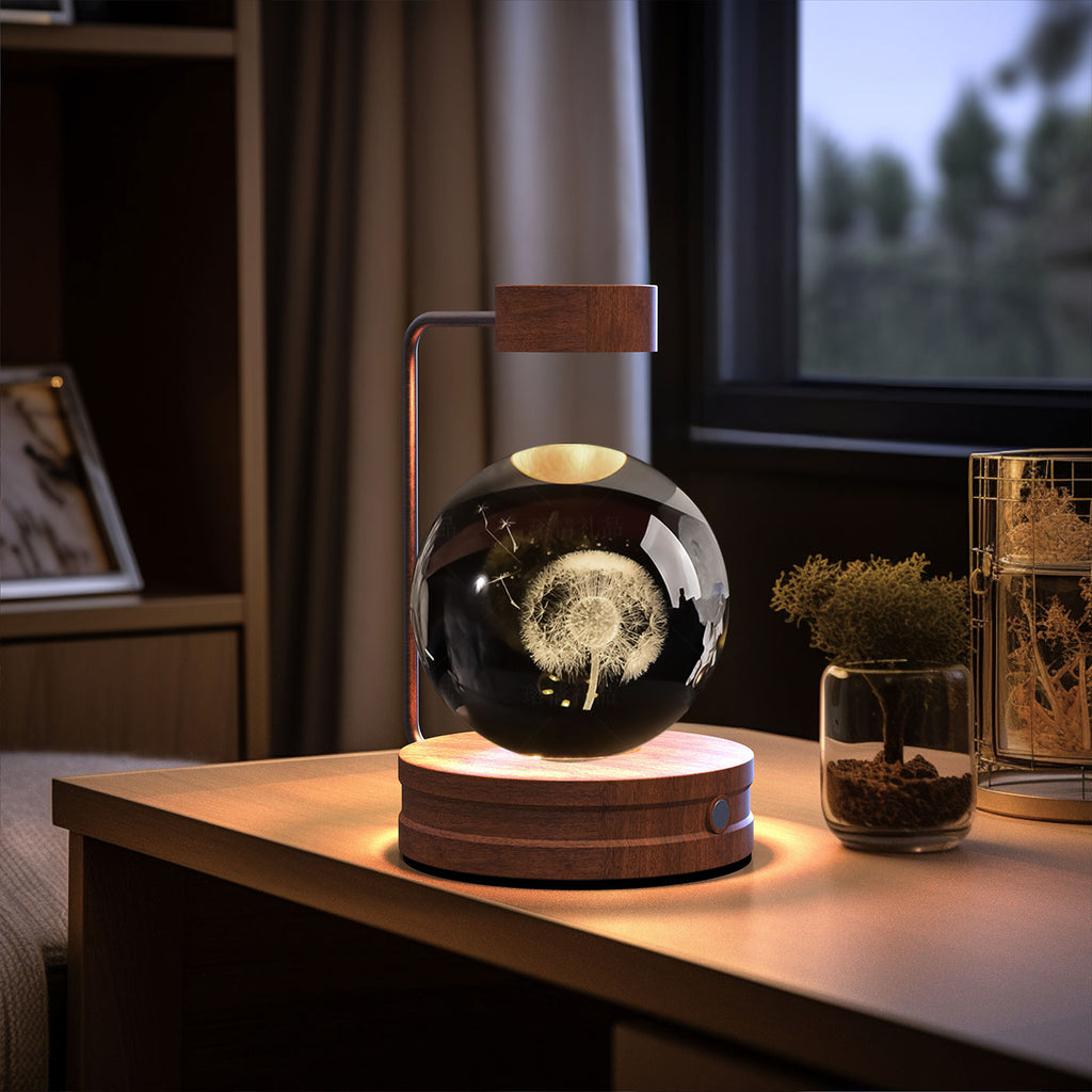 Crystal Ball Dinosaur LED Night Light