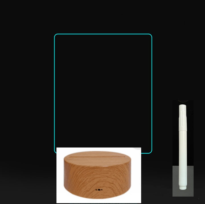 3D Acrylic LED Message Board Lamp
