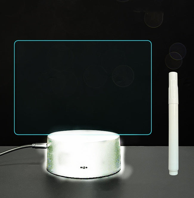 3D Acrylic LED Message Board Lamp