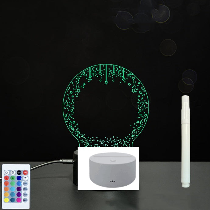 3D Acrylic LED Message Board Lamp