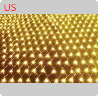 Christmas LED Fishnet String Lights