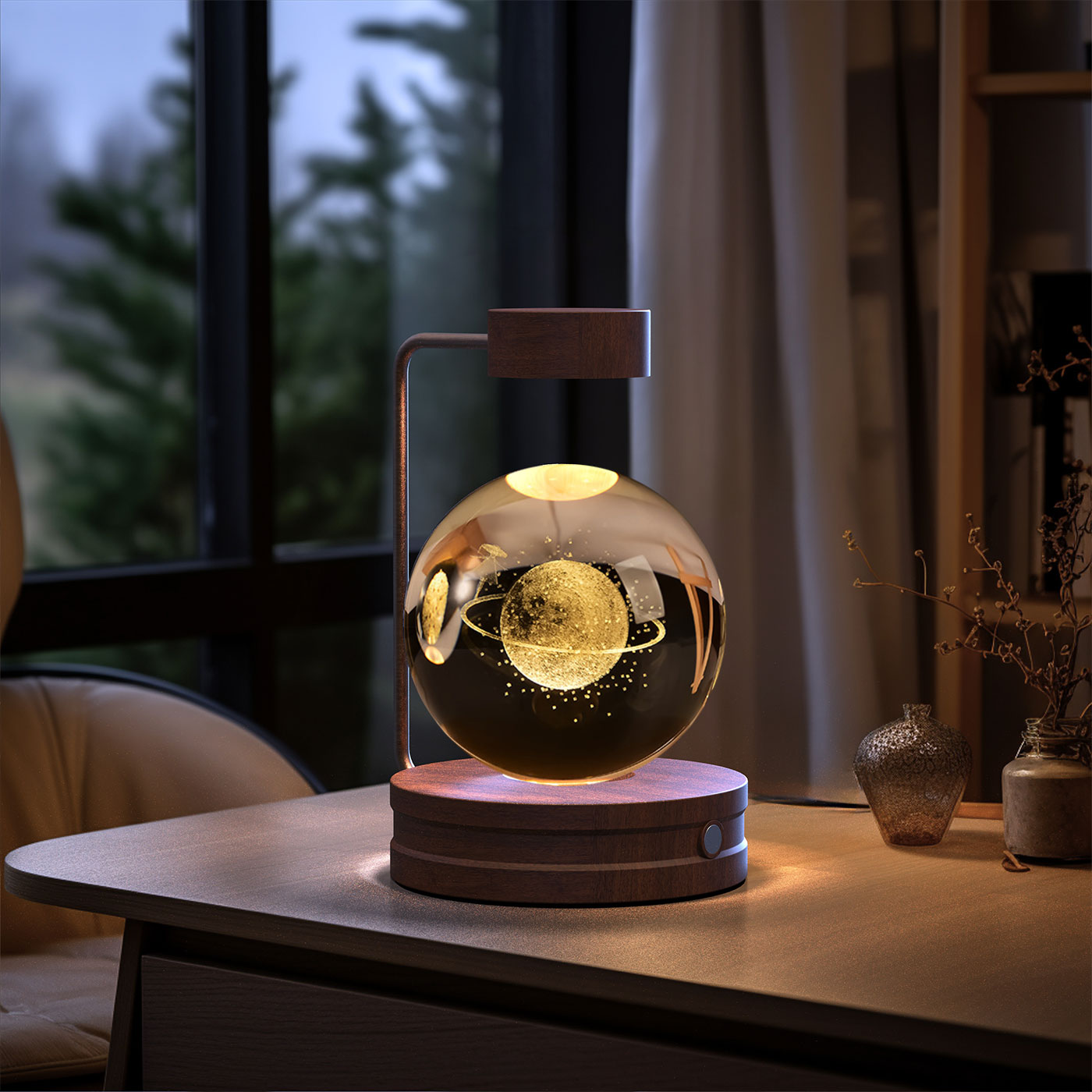 Crystal Ball Dinosaur LED Night Light
