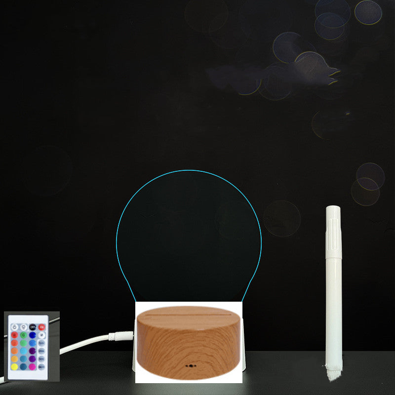 3D Acrylic LED Message Board Lamp