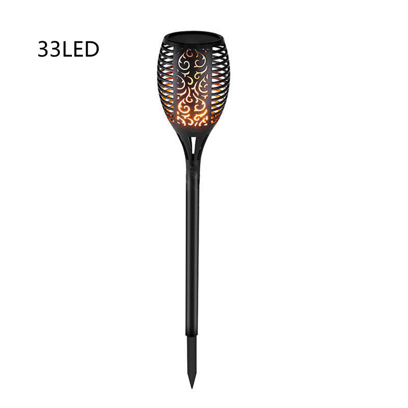 LED Waterproof Solar Torch Garden Light