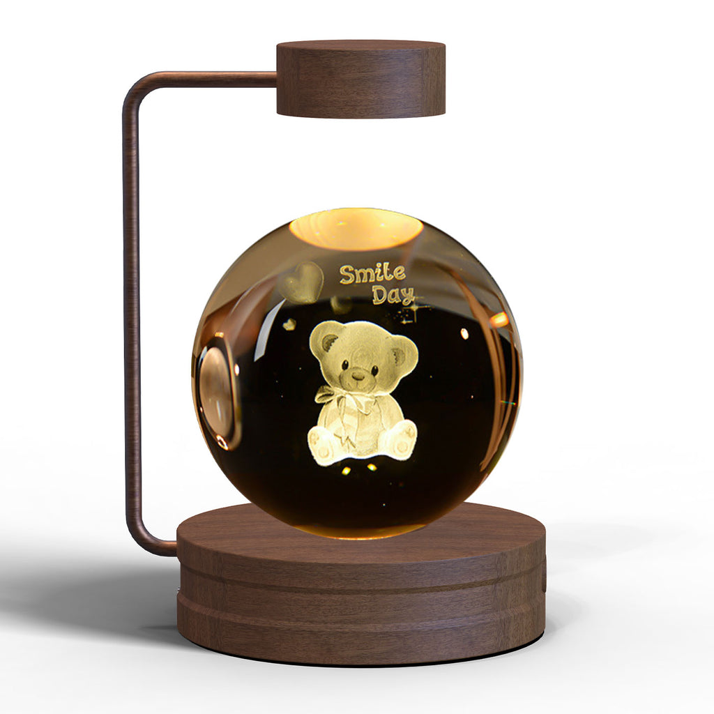 Crystal Ball Dinosaur LED Night Light