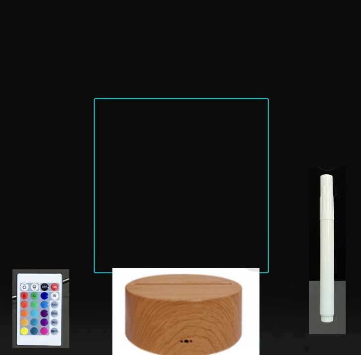 3D Acrylic LED Message Board Lamp