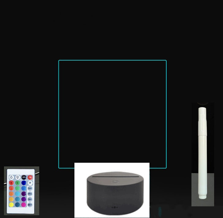 3D Acrylic LED Message Board Lamp