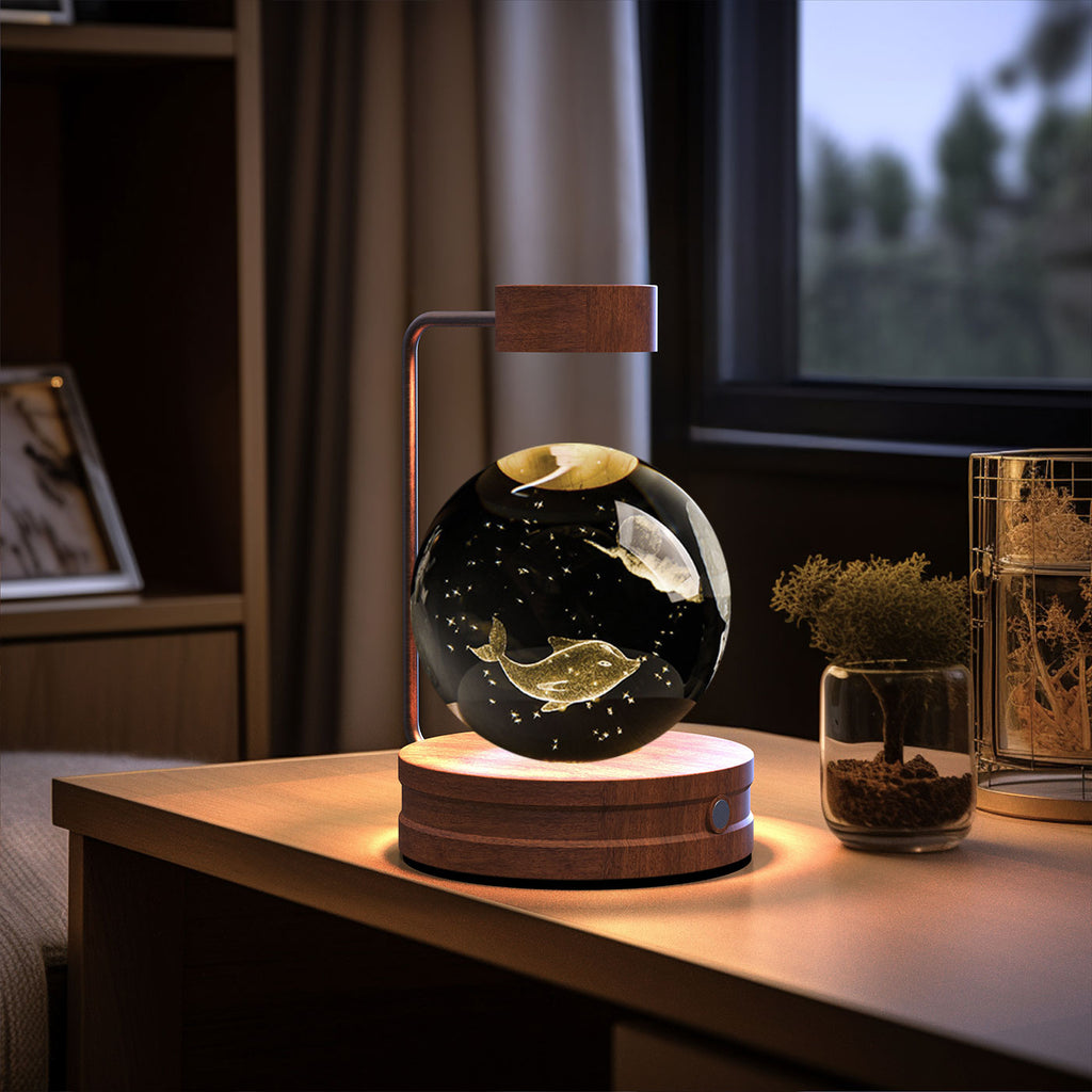 Crystal Ball Dinosaur LED Night Light