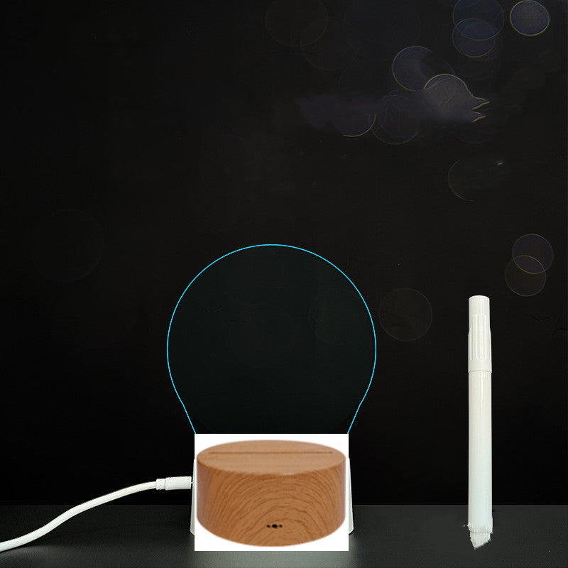 3D Acrylic LED Message Board Lamp